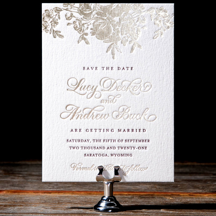 Faunus V.2 Wedding Invitation