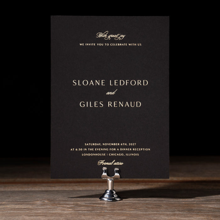 Giles Wedding Invitation Suite