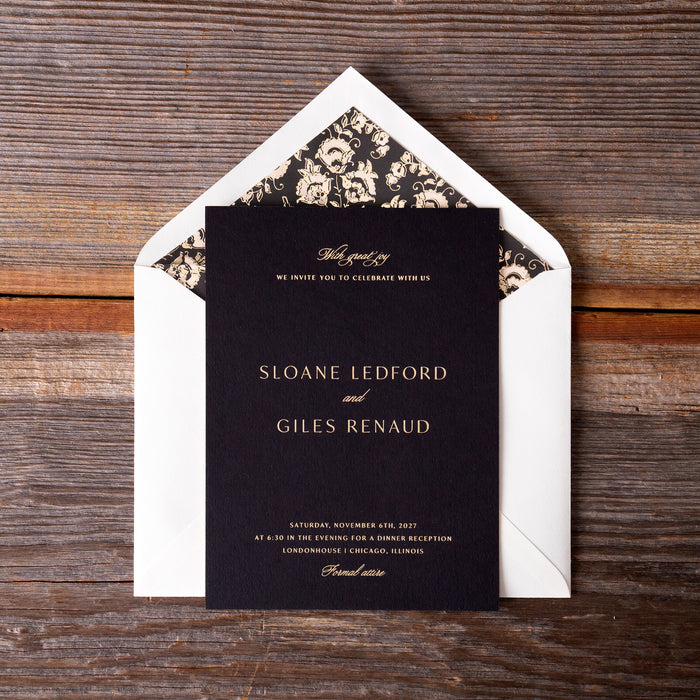 Giles Wedding Invitation Suite