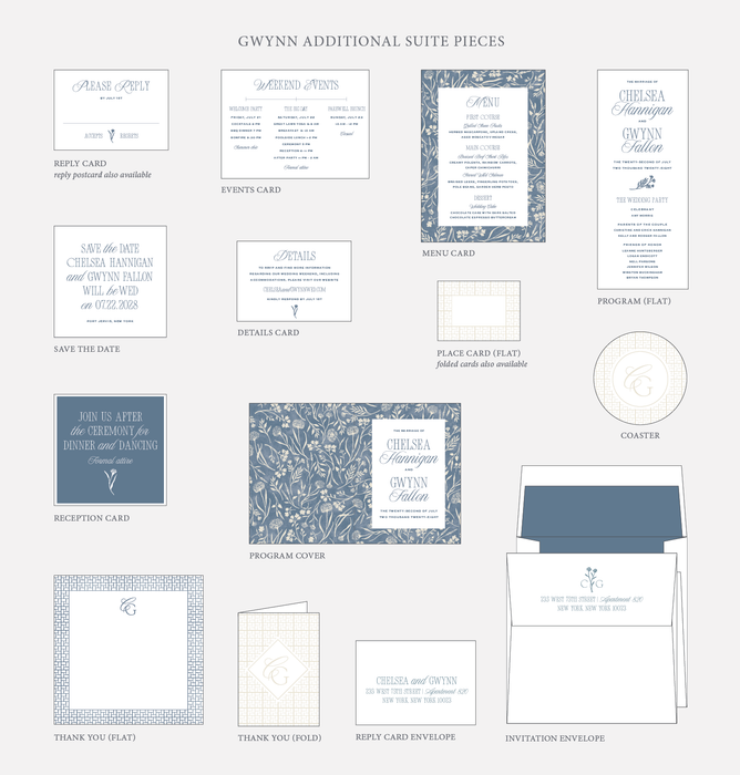 Gwynn Wedding Invitation Suite
