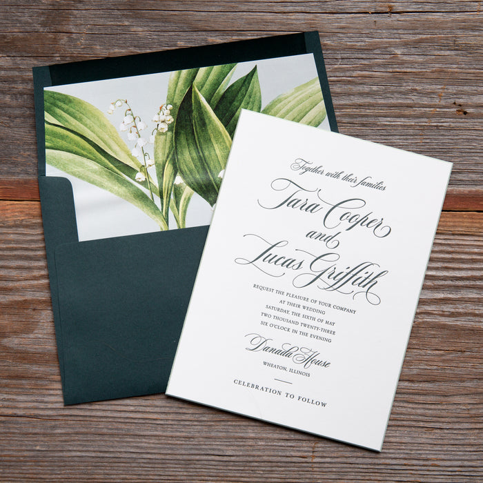 Hemingway Wedding Invitation Suite