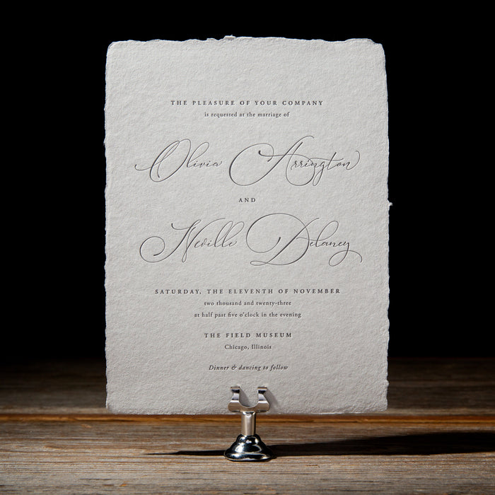 Neville V2 Wedding Invitation Suite