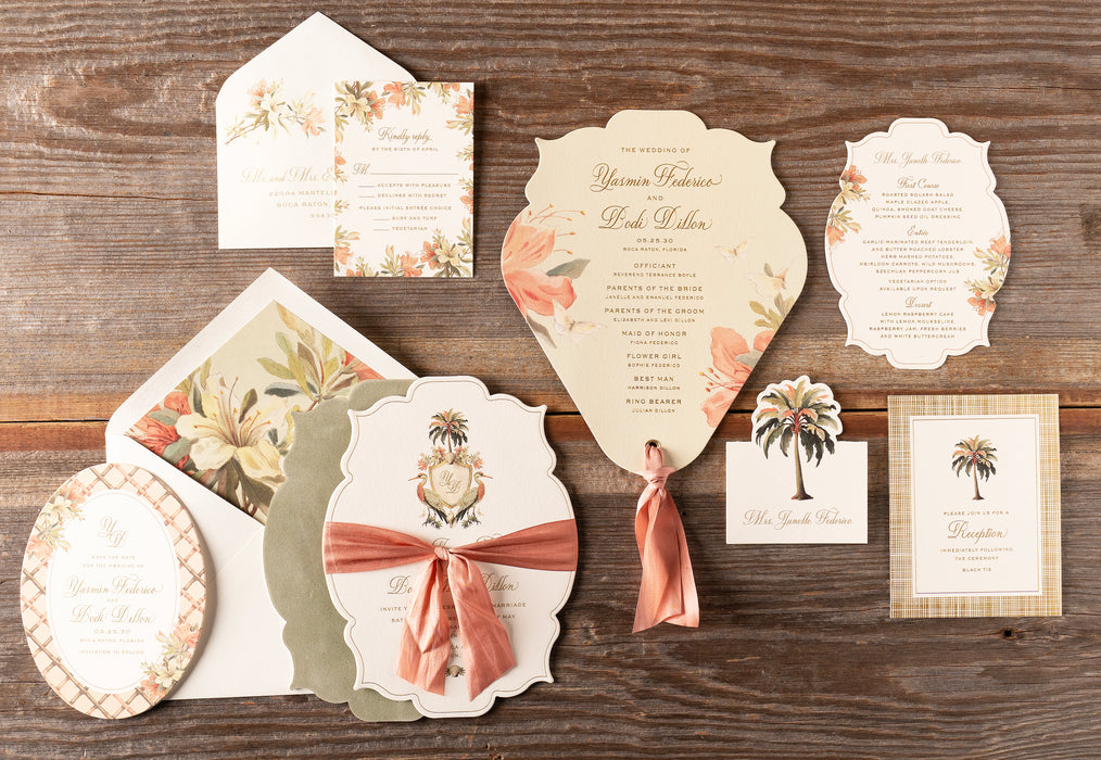 Yasmin Wedding Invitation Suite