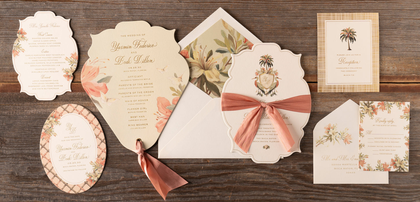 Yasmin Wedding Invitaion suite