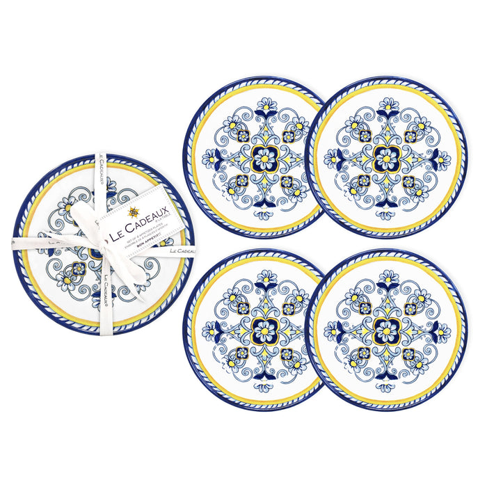 Sorrento Appetizer Plates Set of 4 by Le Cadeaux