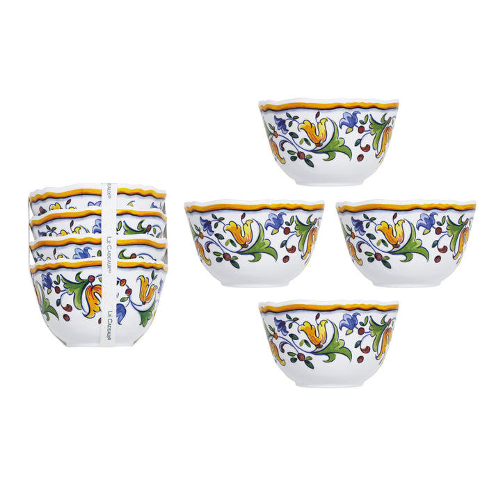 Capri Dessert Bowls Set of 4 by Le Cadeaux