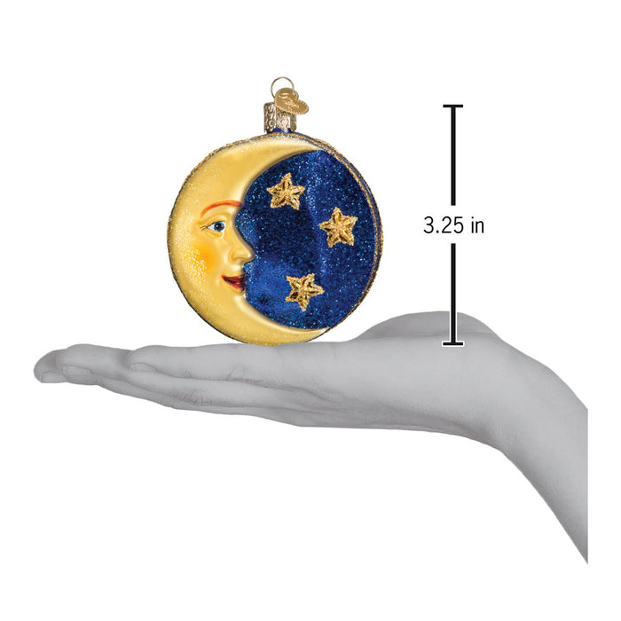 Old World Christmas Man In The Moon Ornament