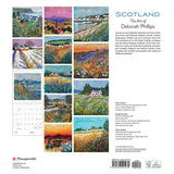 Scotland: The Art of Deborah Phillips 2022 Wall Calendar