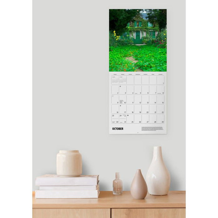 Monet's Passion: Gardens at Giverny 2022 Wall Calendar