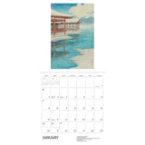 Kawase Hisui 2022 Wall Calendar
