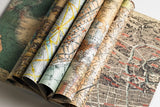 Maps Gift and Creative Papers Book