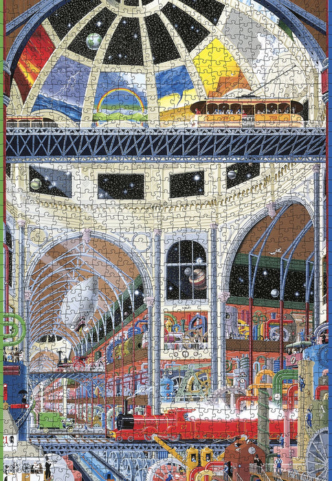 Mike Wilks: The Weather Works: The Grand Hall 1000-Piece Jigsaw Puzzle