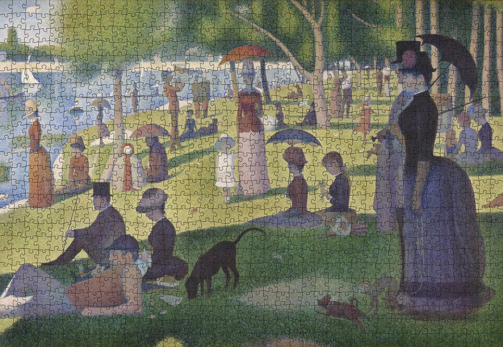 Georges Seurat: A Sunday on La Grande Jatte 1000-Piece Jigsaw Puzzle