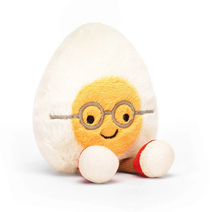 JellyCat Amuseable Boiled Egg Geek Plush Toy
