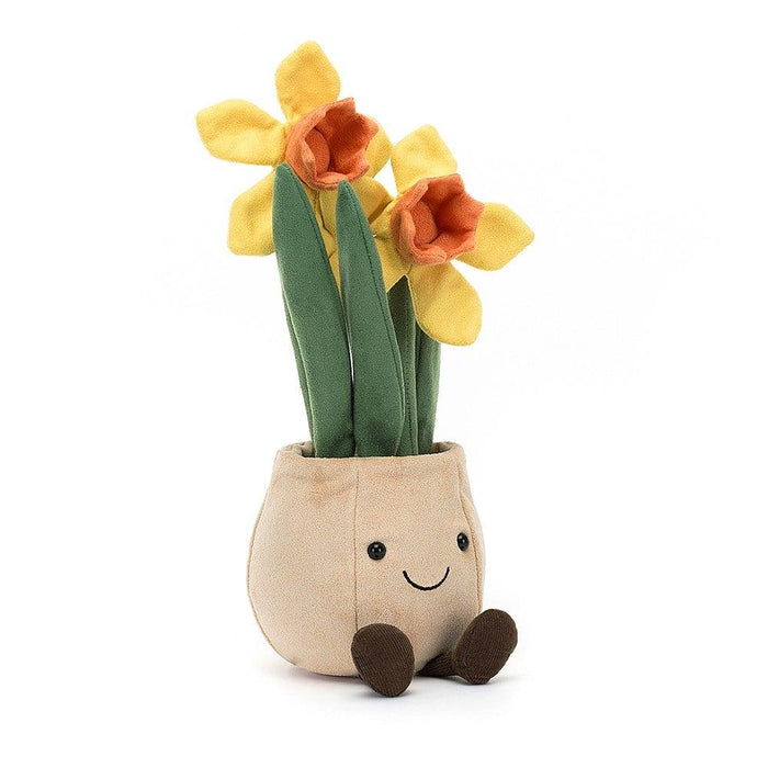 JellyCat Amuseable Daffodil Pot Plush Toy