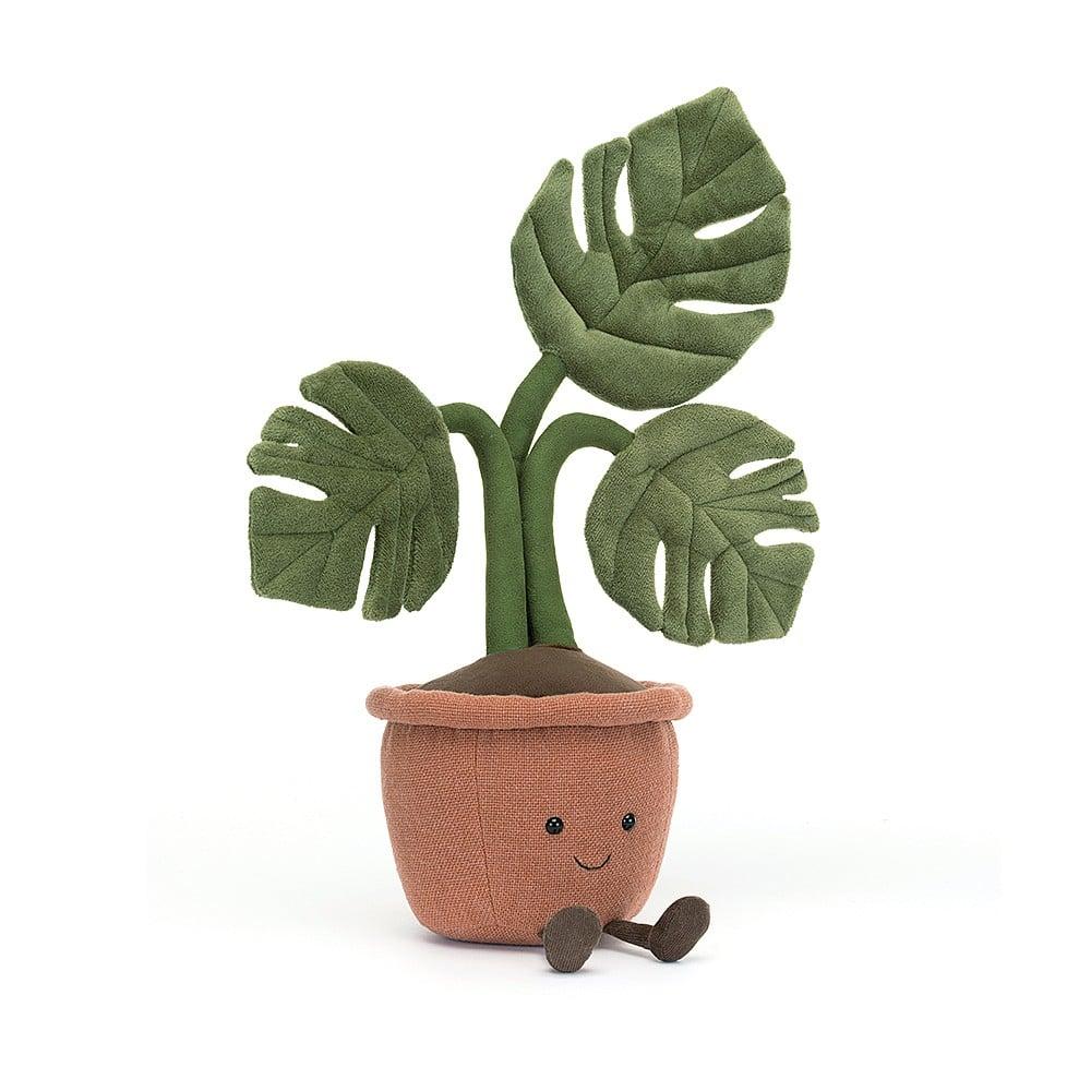 JellyCat Amuseable Monstera Plant Plush Toy — Pearl Grant Richmans