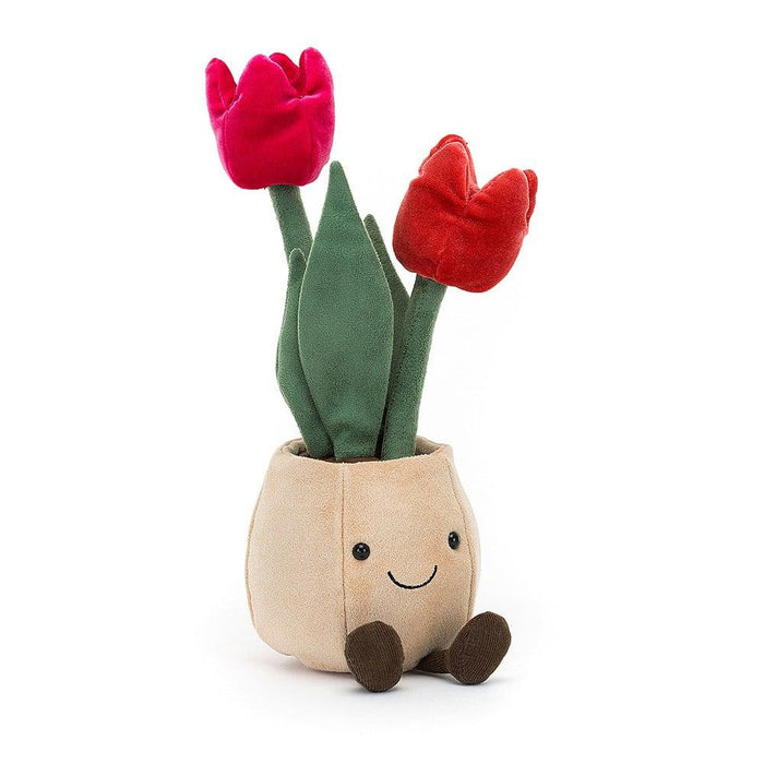 JellyCat Amuseable Tulip Pot Plush Toy
