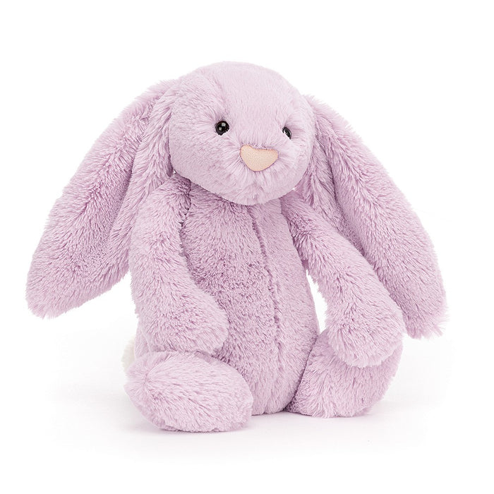 JellyCat Bashful Lilac Bunny Medium Plush Toy