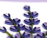 Quilled Lavender Greeting Card