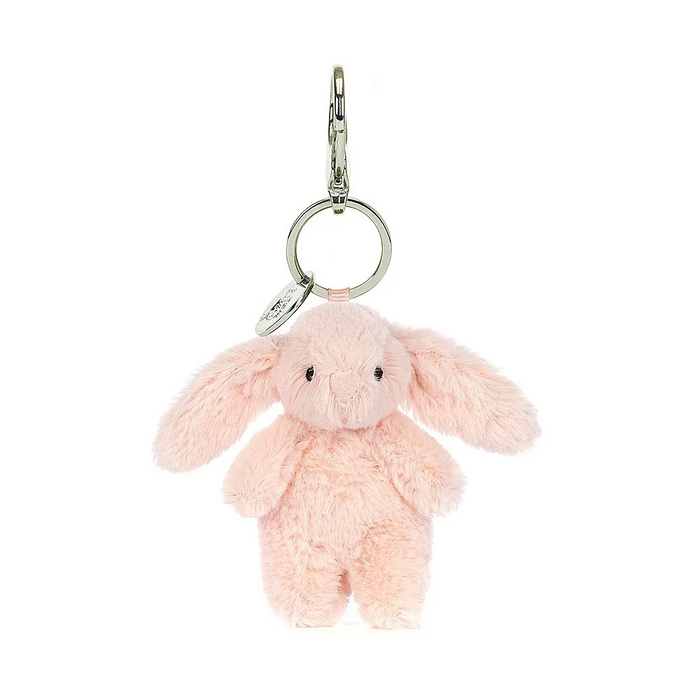 JellyCat Bashful Bunny Blush Bag Charm Plush Toy