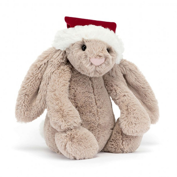JellyCat Bashful Christmas Bunny Plush Toy