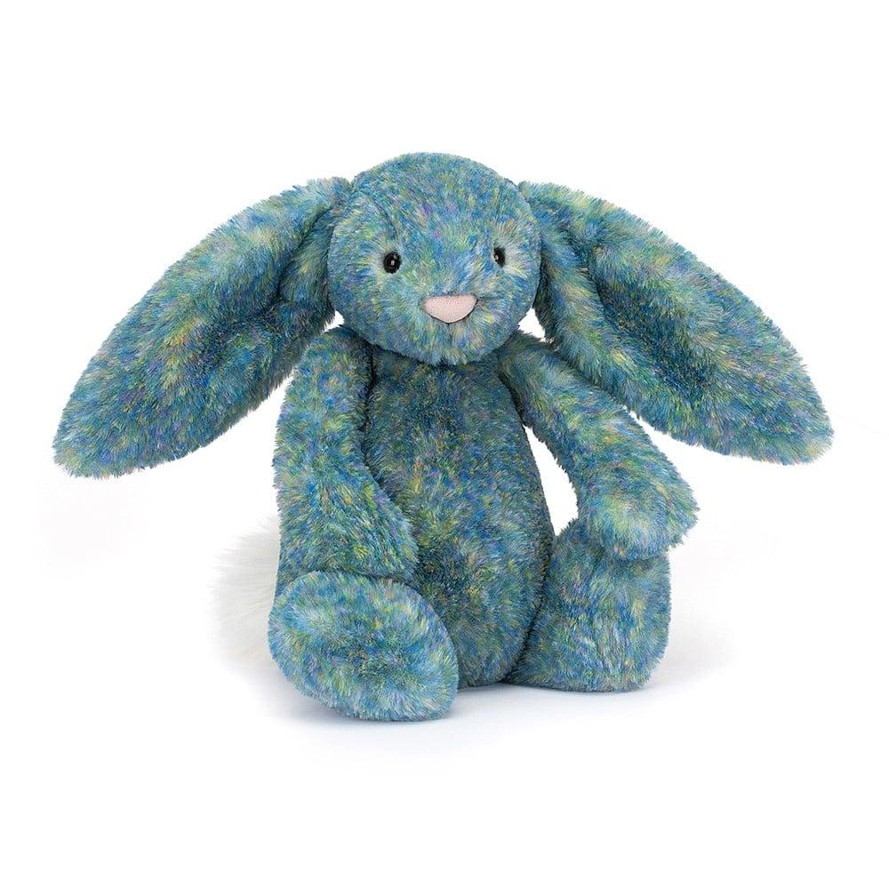JellyCat Bashful Luxe Bunny Azure Original Plush Toy — Pearl Grant