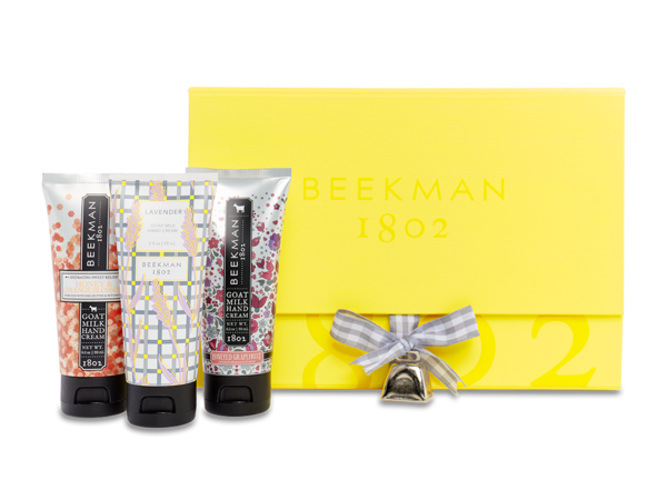 Beekman 1802 Happy Holiday 3-piece Hand Cream Sampler