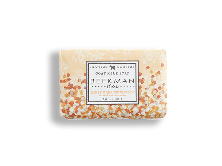 Beekman 1802 Honey and Orange Blossom Goat Milk Bar Soap