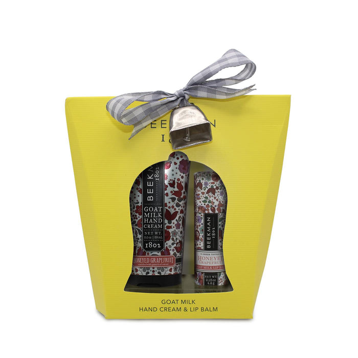 Beekman 1802 Honeyed Grapefruit 2oz Hand & Lip Hydration Kit