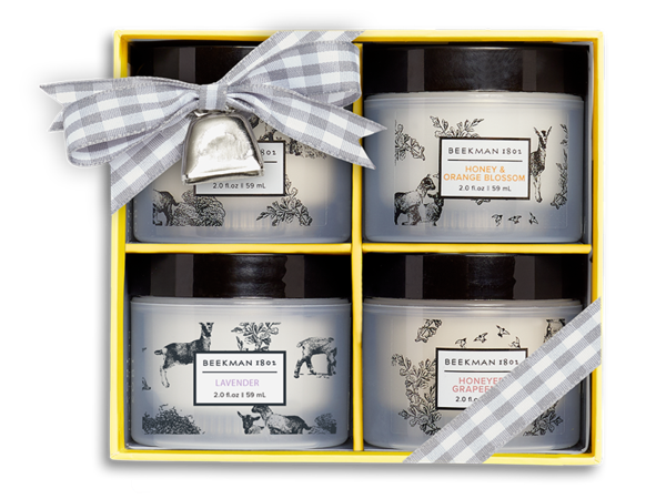 Beekman 1802 So Delightful 4-piece Whipped Body Cream Sampler