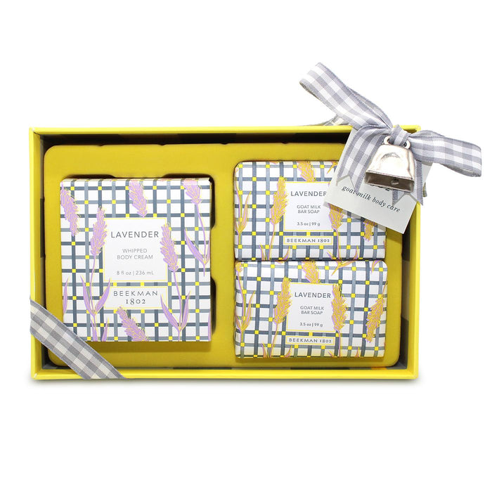 Beekman 1802 Heavenly Harmony Lavender Bodycare Trio