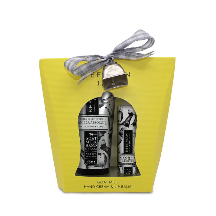 Beekman 1802 Yummy Yuletide Vanilla Absolute Hand & Lip Hydration Kit