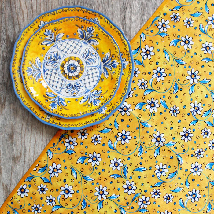 Benidorm Tablecloth 69" Square by Le Cadeaux