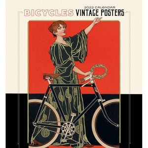 Bicycles Vintage Posters 2022 Wall Calendar