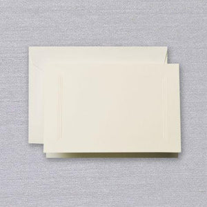 Crane Paper Blind Triple Depossed Framed Boxed Notes