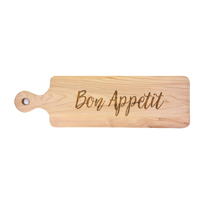 Bon Appetit Maple Wood Bread Board 20"x6"