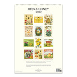 Cavallini 2022 Wall Calendar: Bees and Honey