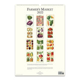 Cavallini 2022 Wall Calendar: Farmers Market