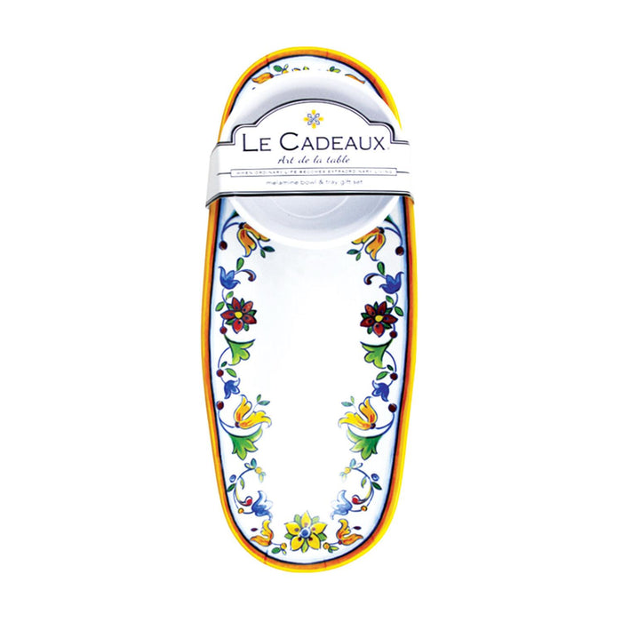 Capri Bowl and Tray Gift Set by Le Cadeaux