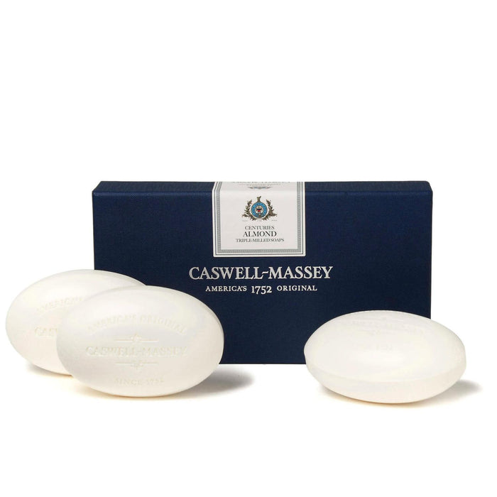 Caswell-Massey Centuries Almond 3-Soap Set
