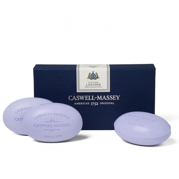 Caswell-Massey Centuries Lavender 3-Soap Set