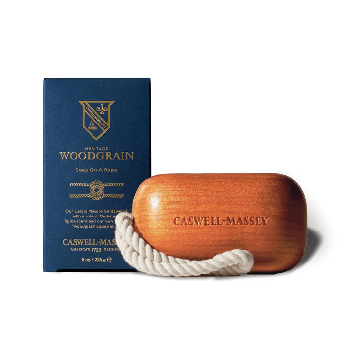 Caswell-Massey Heritage Woodgrain Sandalwood Soap-on-a-Rope