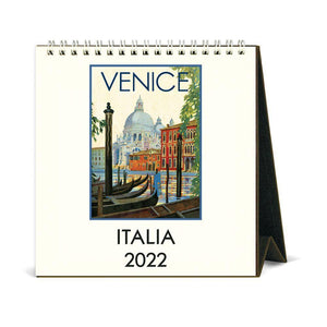 Cavallini 2022 Easel Calendar: Italia