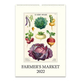 Cavallini 2022 Wall Calendar: Farmers Market