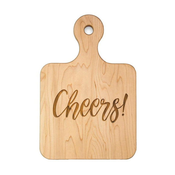 Cheers Maple Wood Cutting & Cheeseboard 12