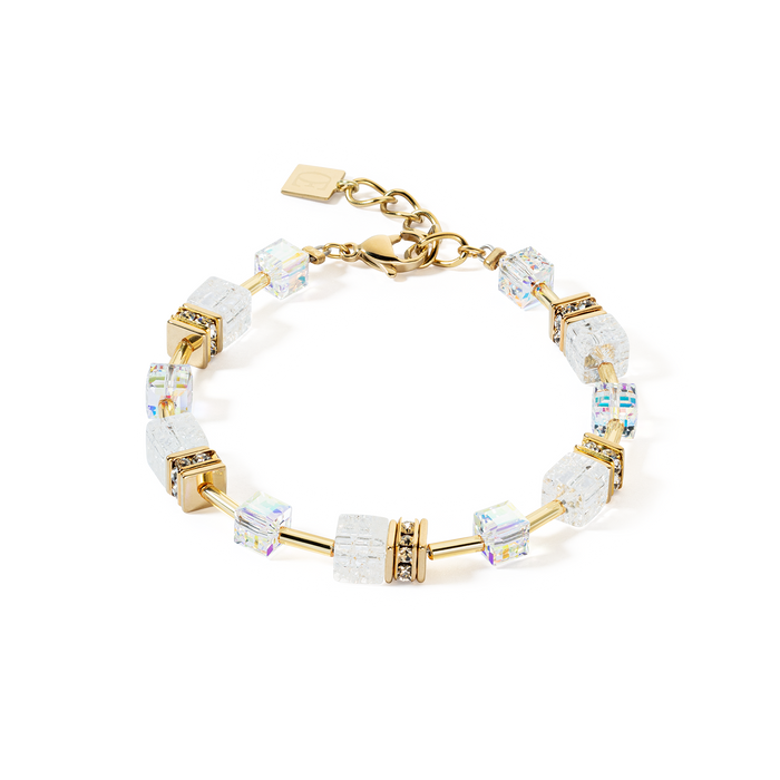 Coeur de Lion Iconic Nature Bracelet Gold White