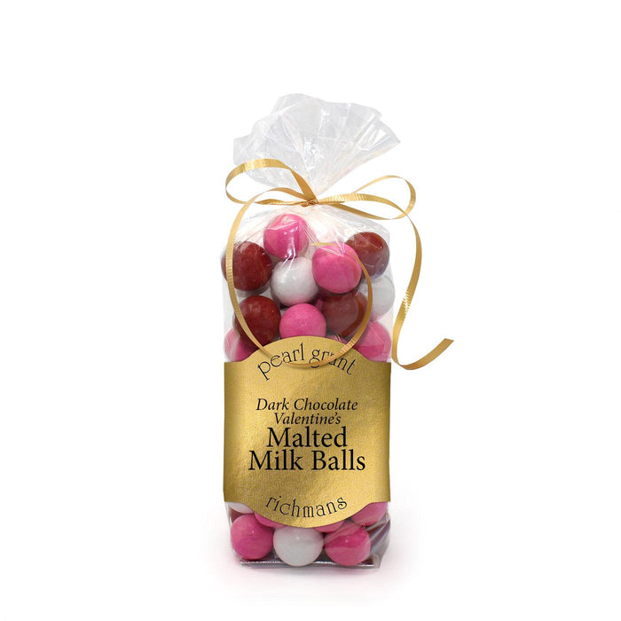 Dark Chocolate Valentine's Malted Milk Balls