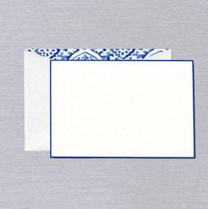 Delft Lined Bordered Boxed Cards