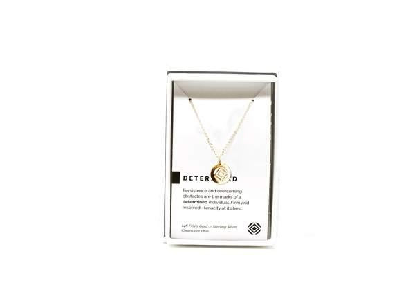 Determined Necklace Gold