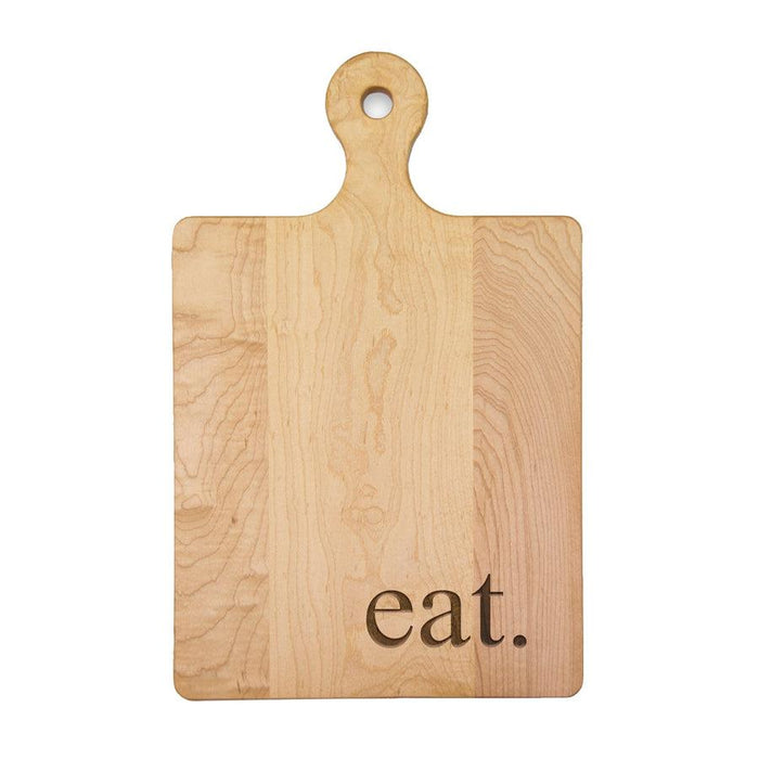 Eat Maple Wood Cutting & Cheeseboard 16"x10"